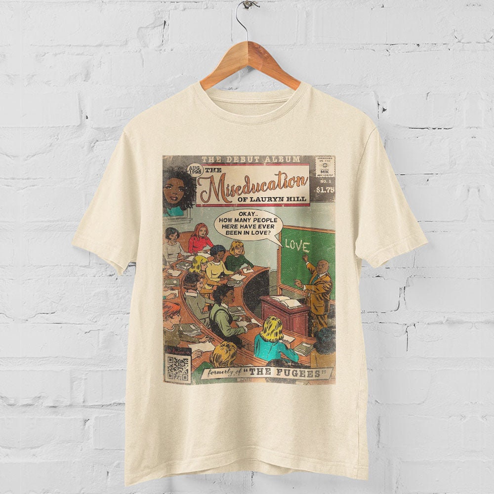 Discover Lauryn Hill Shirt Vintage Hip Hop 90s Retro Graphic Tee