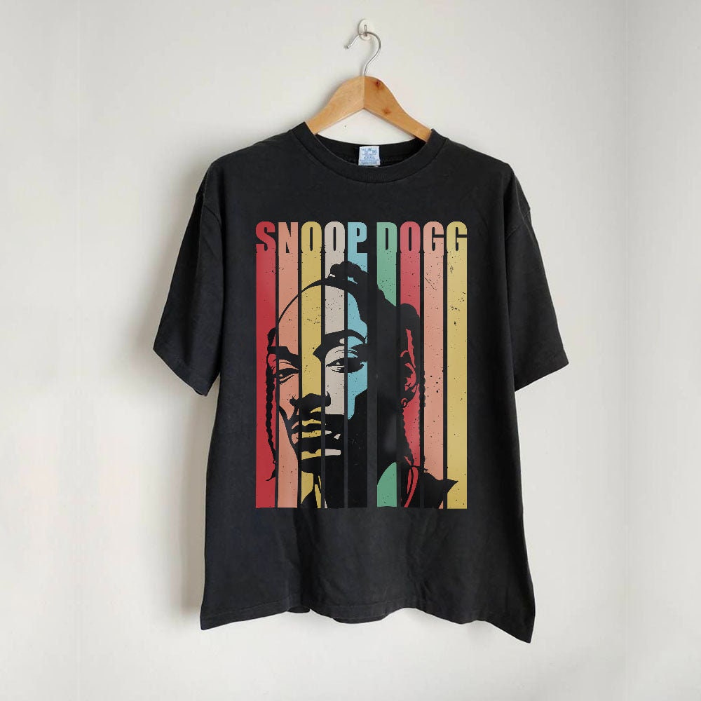 Snoop Dogg Shirt Vintage Hip Hop 90s Retro Style Graphic Tee