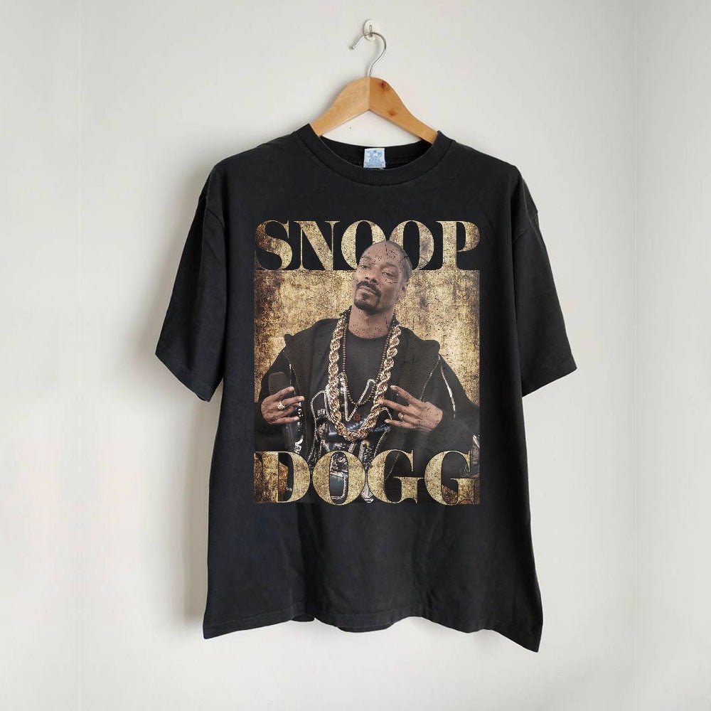 Discover Snoop Dogg Shirt Vintage Hip Hop 90s Retro Graphic Tee