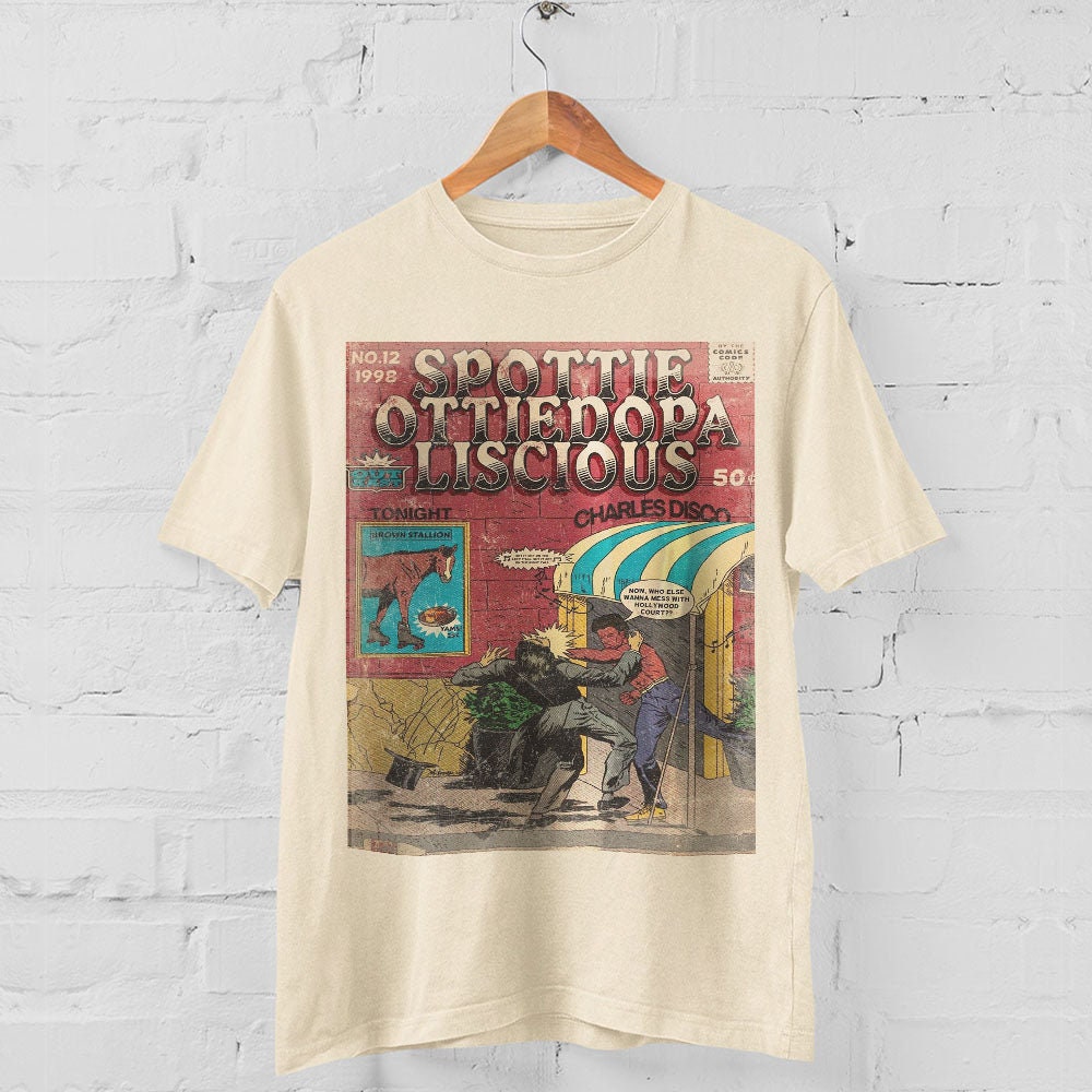 Discover OutKast - SpottieOttieDopaLiscious Shirt Vintage Hip Hop 90s Retro Graphic Tee