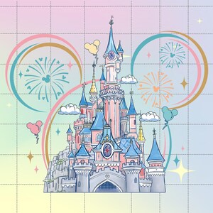 Magic Kingdom Png, Walt Mouse World, Happiest Place On Earth (Digital Download)