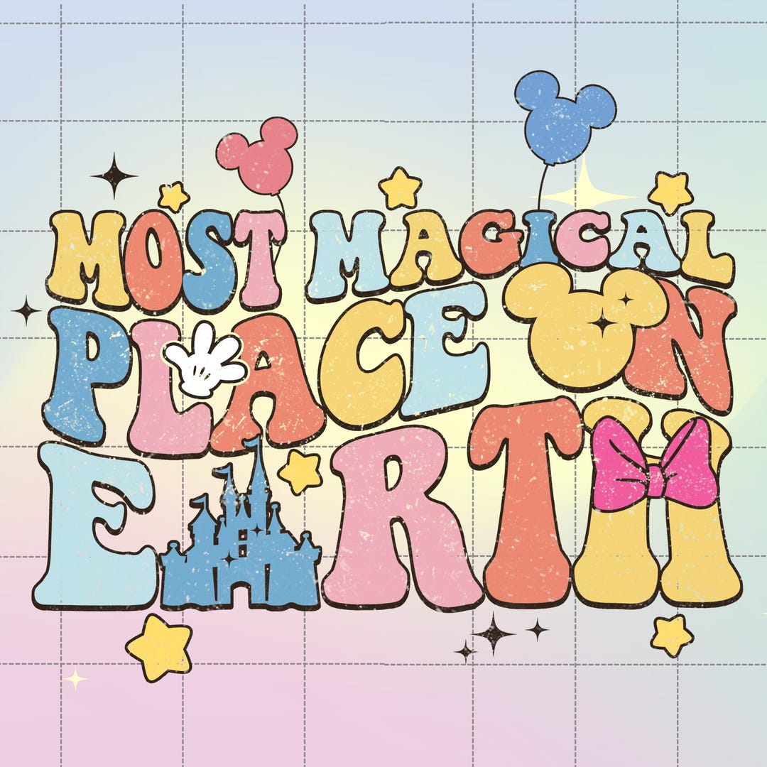 Magical Place on Earth Png, Magic Kingdom (digital Download) - Etsy