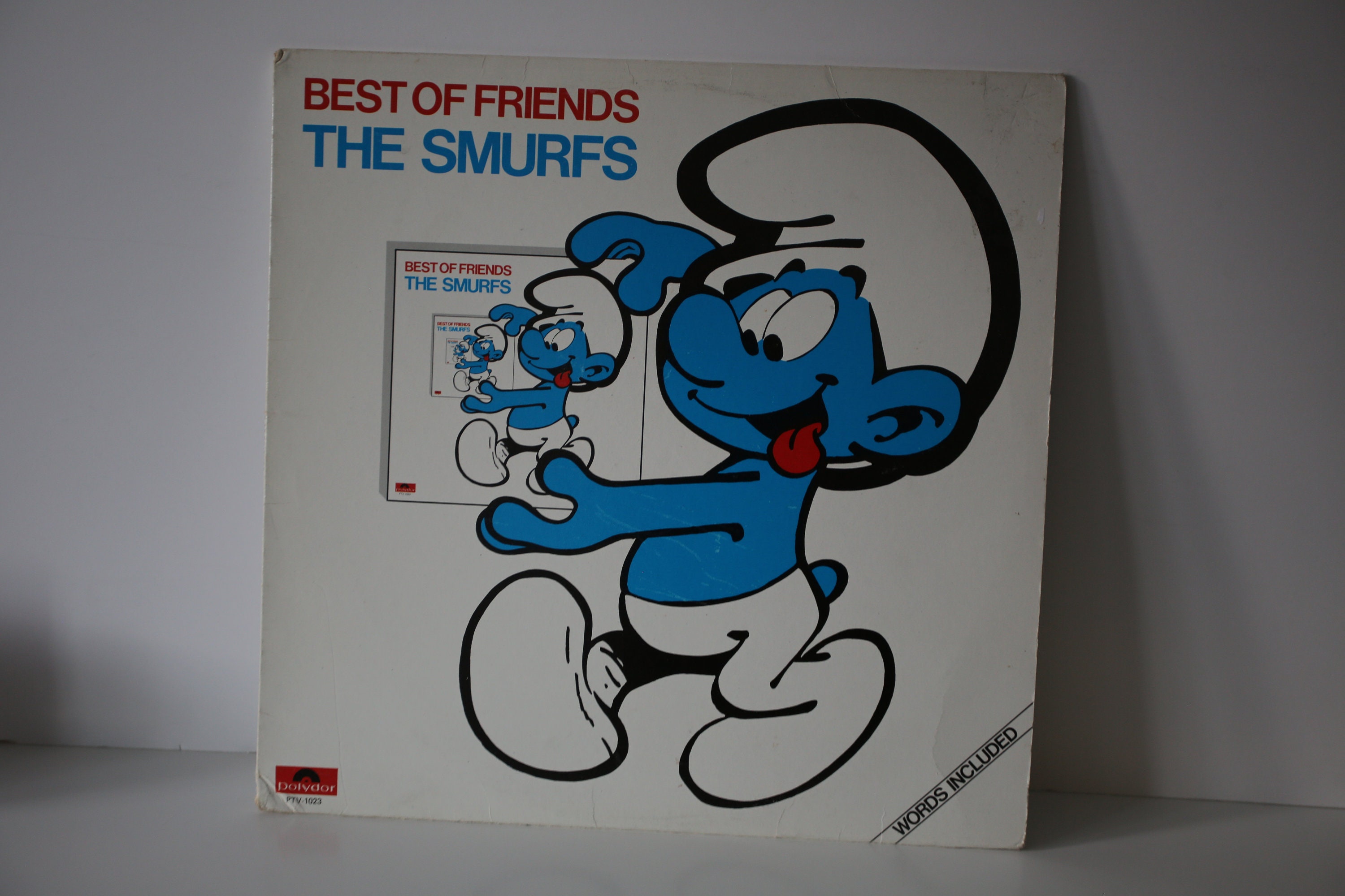 The Smurfs Smurfing Sing Song PTV-1004 Vinyl Vinyl 59-073