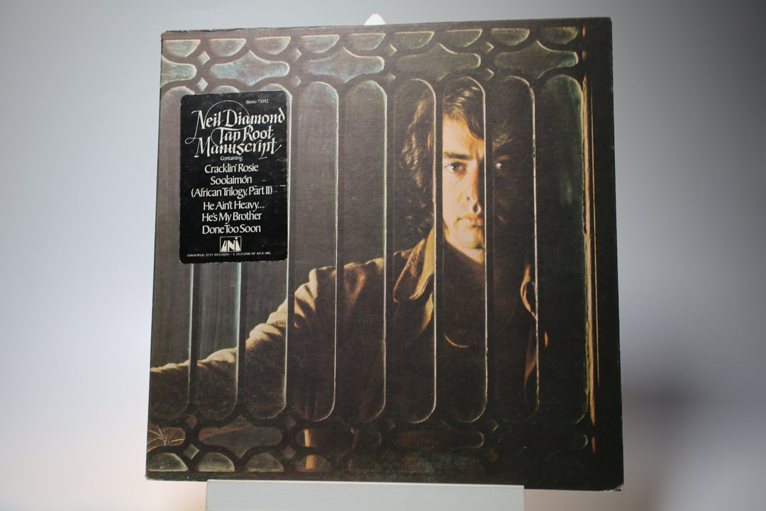 Tap Root Manuscript Neil Diamond Vintage Vinyl Record Album Etsy