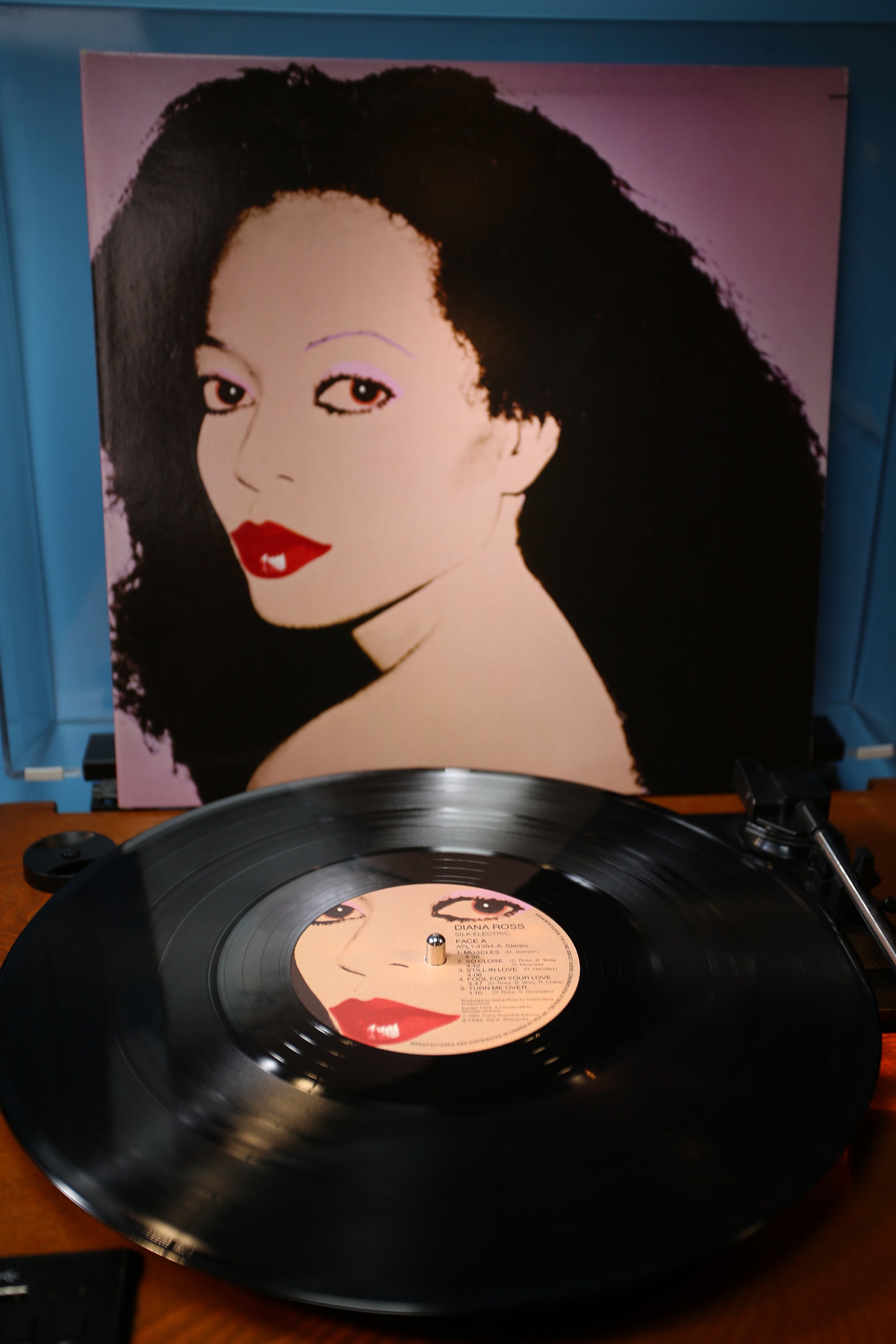 Vinyl Record Silk Electric Diana Ross Vintage Album ALF1 - Etsy