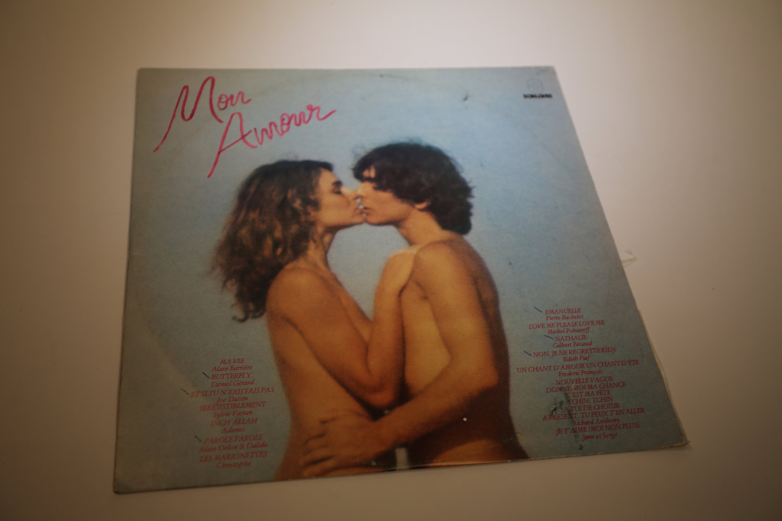 Mon Amour Compilation of Famous French Love Songs Published - Etsy