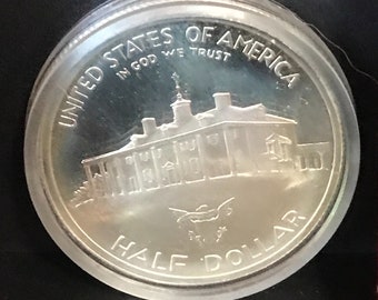 1982年 S ジョージ・ワシントン記念プルーフハーフドル 90% 銀貨 BU