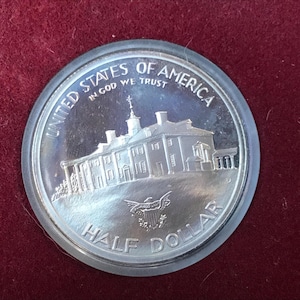 Coin - U.S. Mint Certified Proof US Modern Silver/Clad Commemorative Coins (1982-Now), 50c, Uncirculated, w/Original Box