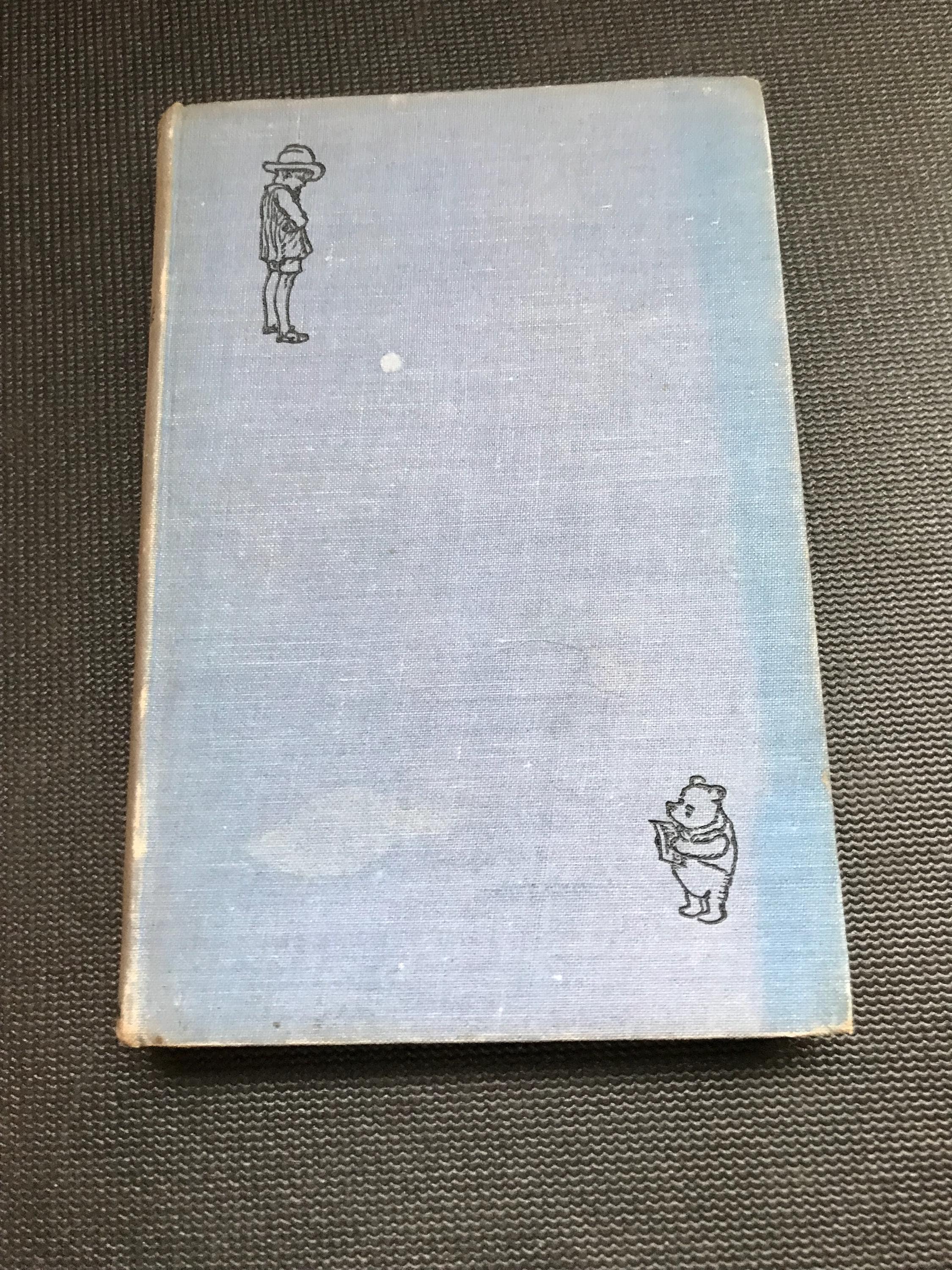 A.A. Milne, Now We Are Six by A.A. Milne with Decorations by Ernest H Shepard, Winnie the Pooh, 1934 Edition