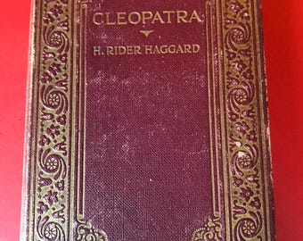 Haggard, H. Rider - Cleopatra, 1st Readers Library, Copyright Edition, Hardcover