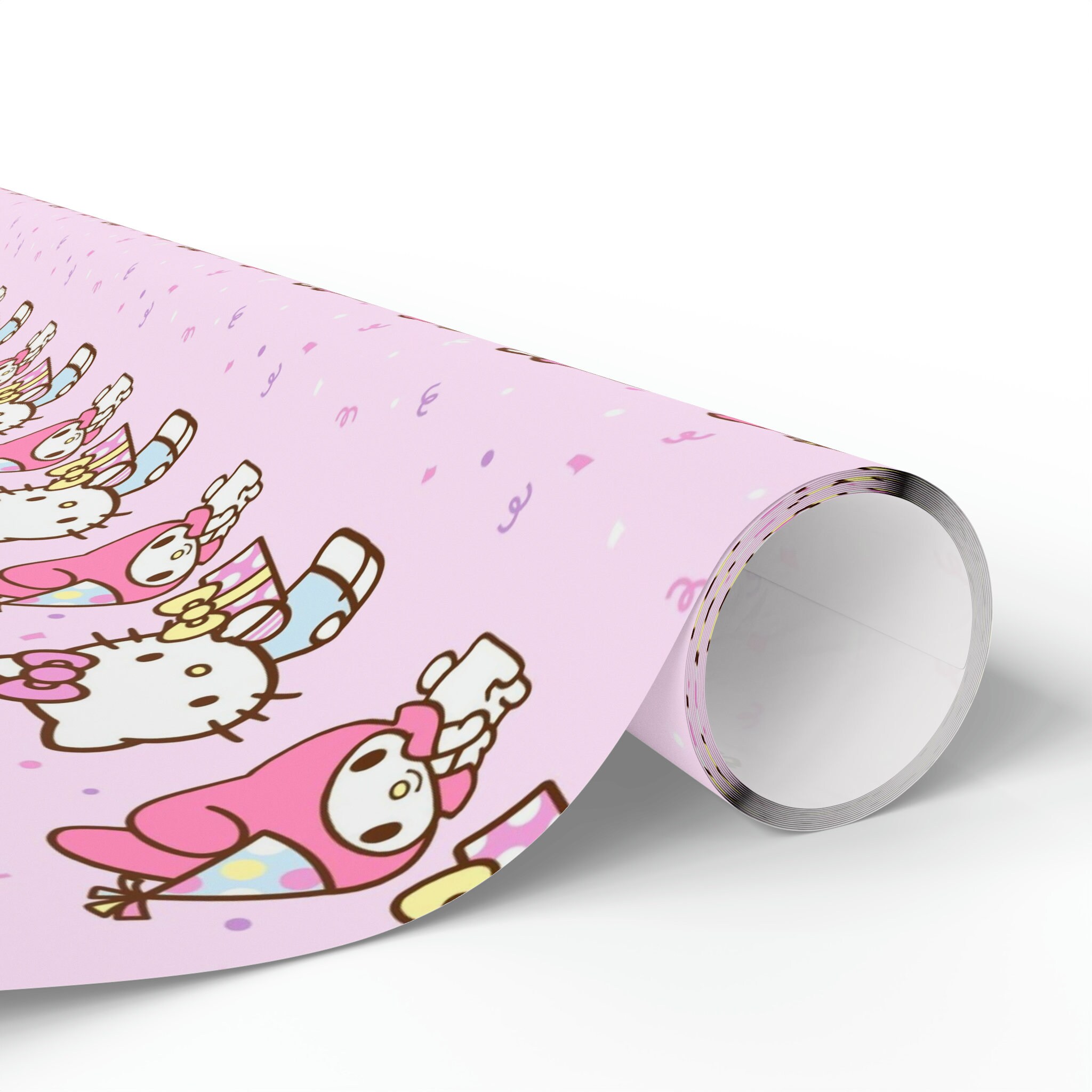My Mel & Hello Kitty Birthday Wrapping Paper - Etsy
