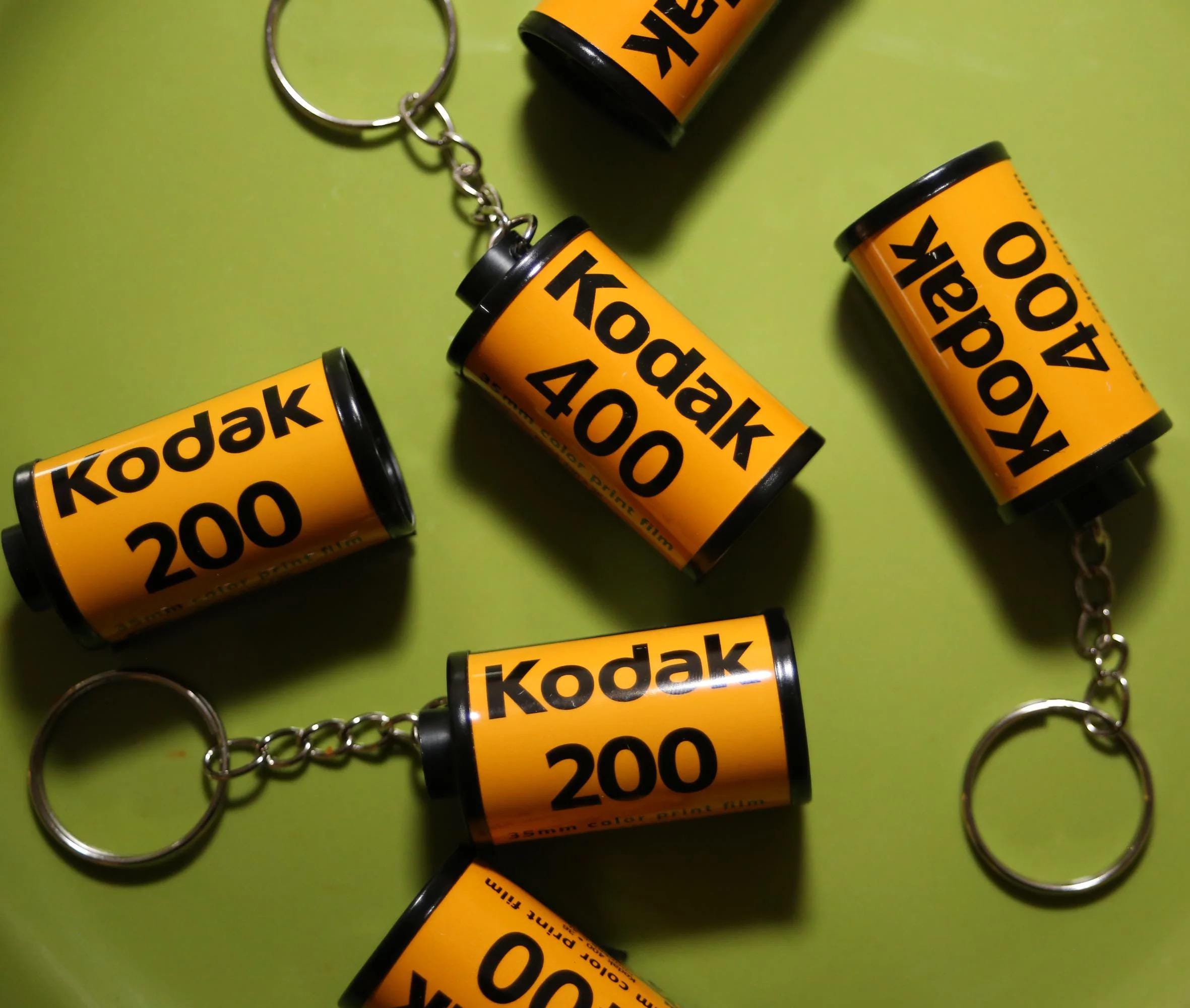 Photo Keychain Personal Film Roll Keyring Kodak Keychain