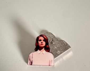 Lana Del Rey UV Resin Enamel Pin