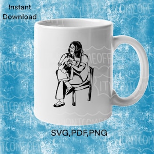 Download instantâneo de John Lennon Svg | SVG + PNG dos Beatles | John Lennon Clipart | Design de camisa dos Beatles | SVG
