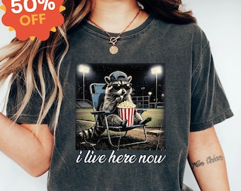 Baseball Raccoon T-Shirt – Game Day Comfort Fit Tee