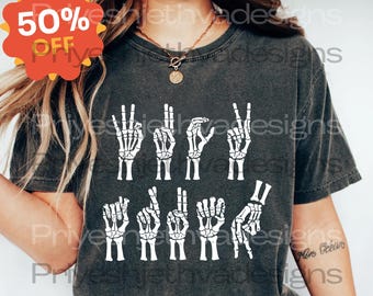 ASL Anti Trump PNG, Design attivista della lingua dei segni (download digitale)