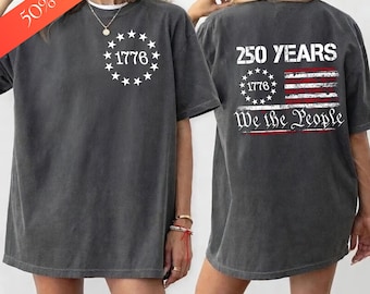 America 250th Anniversary Shirt, We The People Eagle Tee, Patriotic Flag T-Shirt