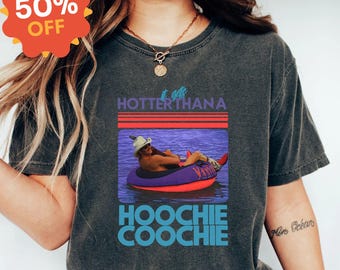 Retro 90s Country Tee – Hotter Than Hoochie Coochie Summer Shirt