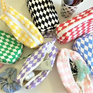 WISAGI Makeup Bag, Checkered … curated on LTK