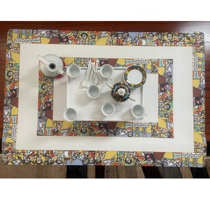 Saba Tilet , Ethiopian & Eritrean Traditional Coffee Ceremony Rekebot Mat,Habesha Coffee Ceremony Rekebot Mat,Only Rekebote Mat-የረከቦት ምንጣፍ,