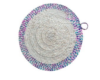 Ethiopian/Eritrean hand made sefed (ሰፌድ), Traditional Ethiopian/Eritrean Handwoven Basket, የእንጀራ መሳቢያ