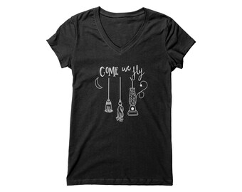 Come We Fly VNeck Tee
