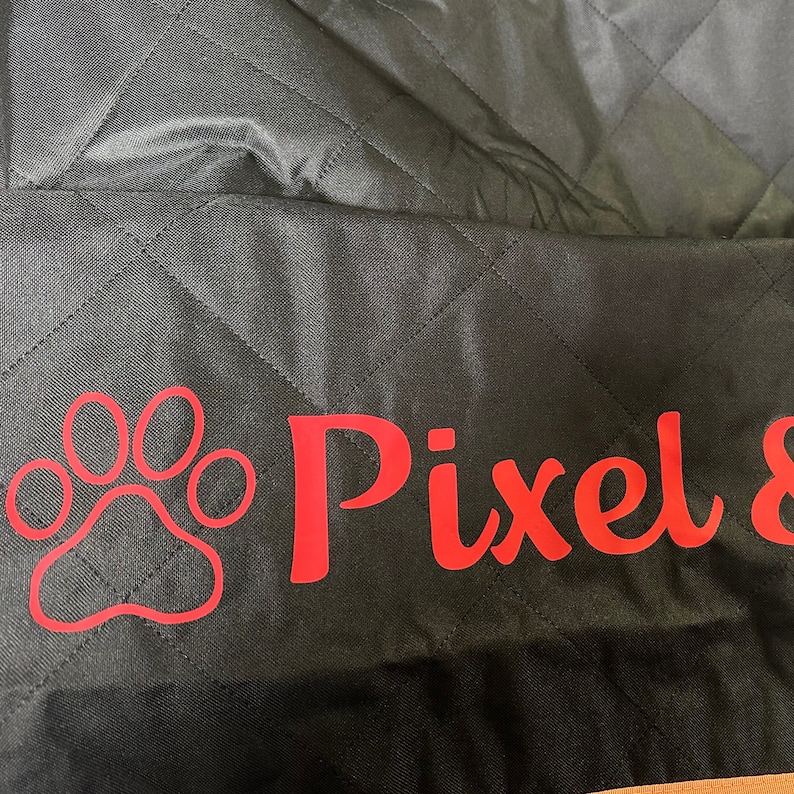 Dog Car Seat Cover, Dog Car Accessories, Personalized Dog, Waterproof