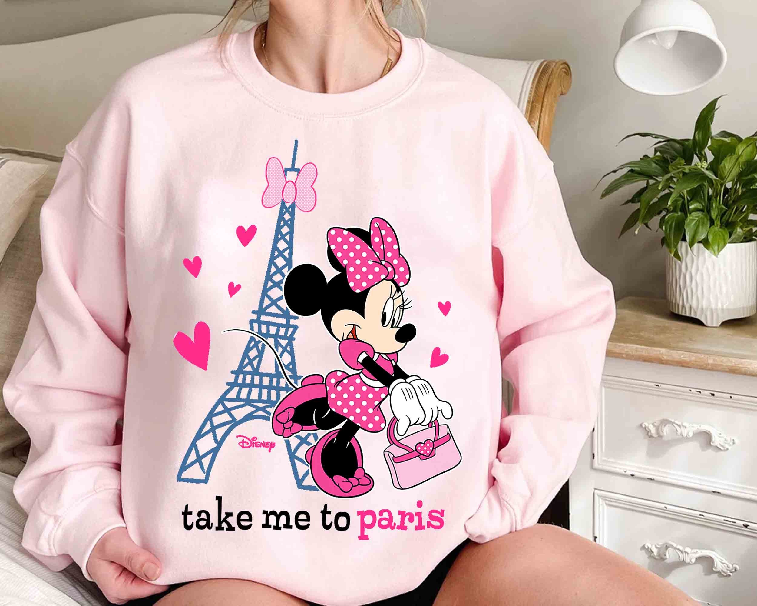 Disneyland Paris sudadera Minnie Parisienne para mujer