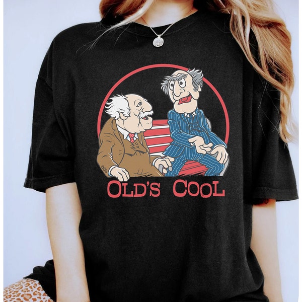 Retro 90s Disney The Muppets Statler And Waldorf Old's Cool Shirt, Magic Kingdom, Unisex T-shirt Family Birthday Gift Adult Kid Toddler Tee