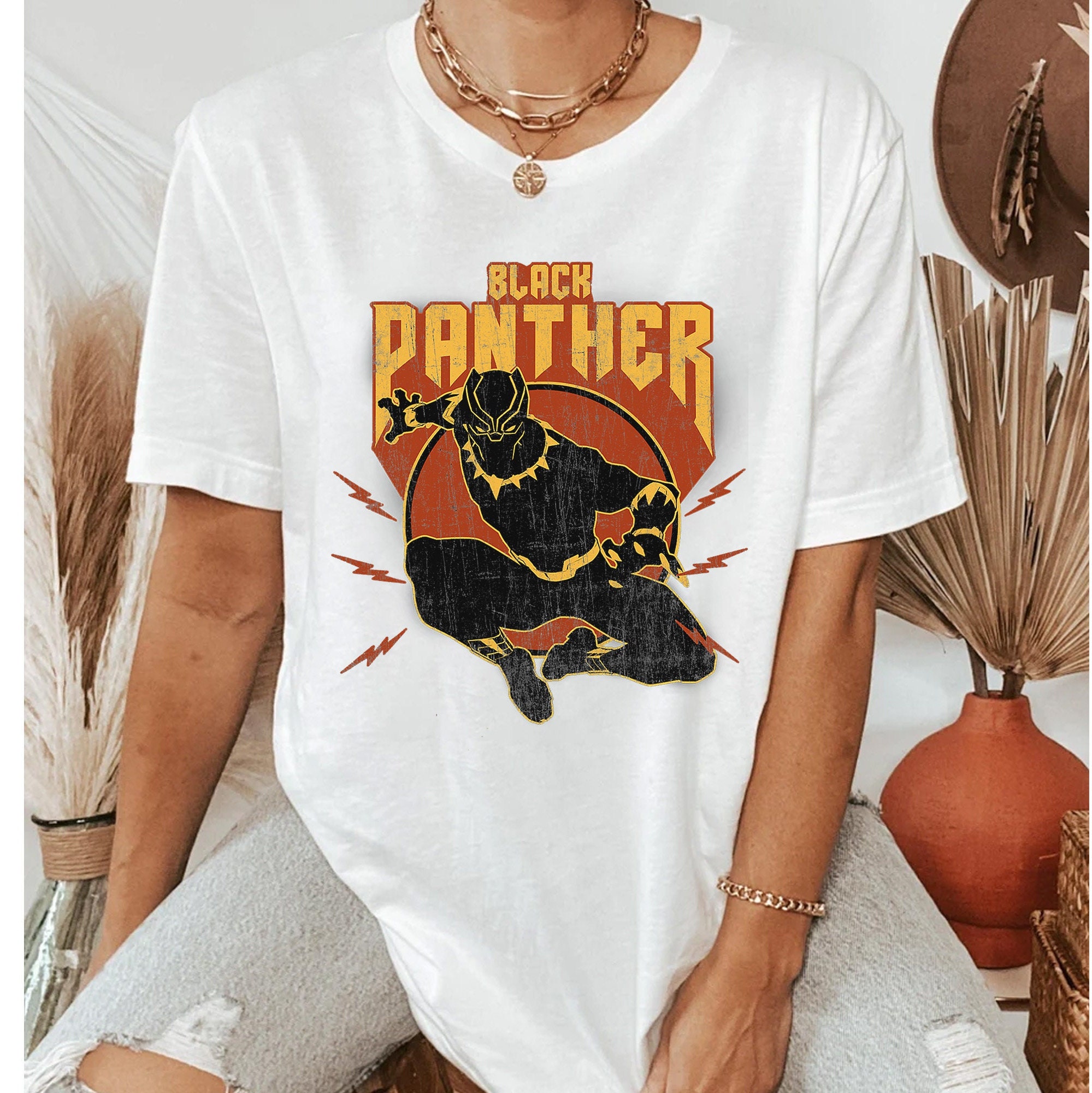 Vintage black panther party shirt Clearance