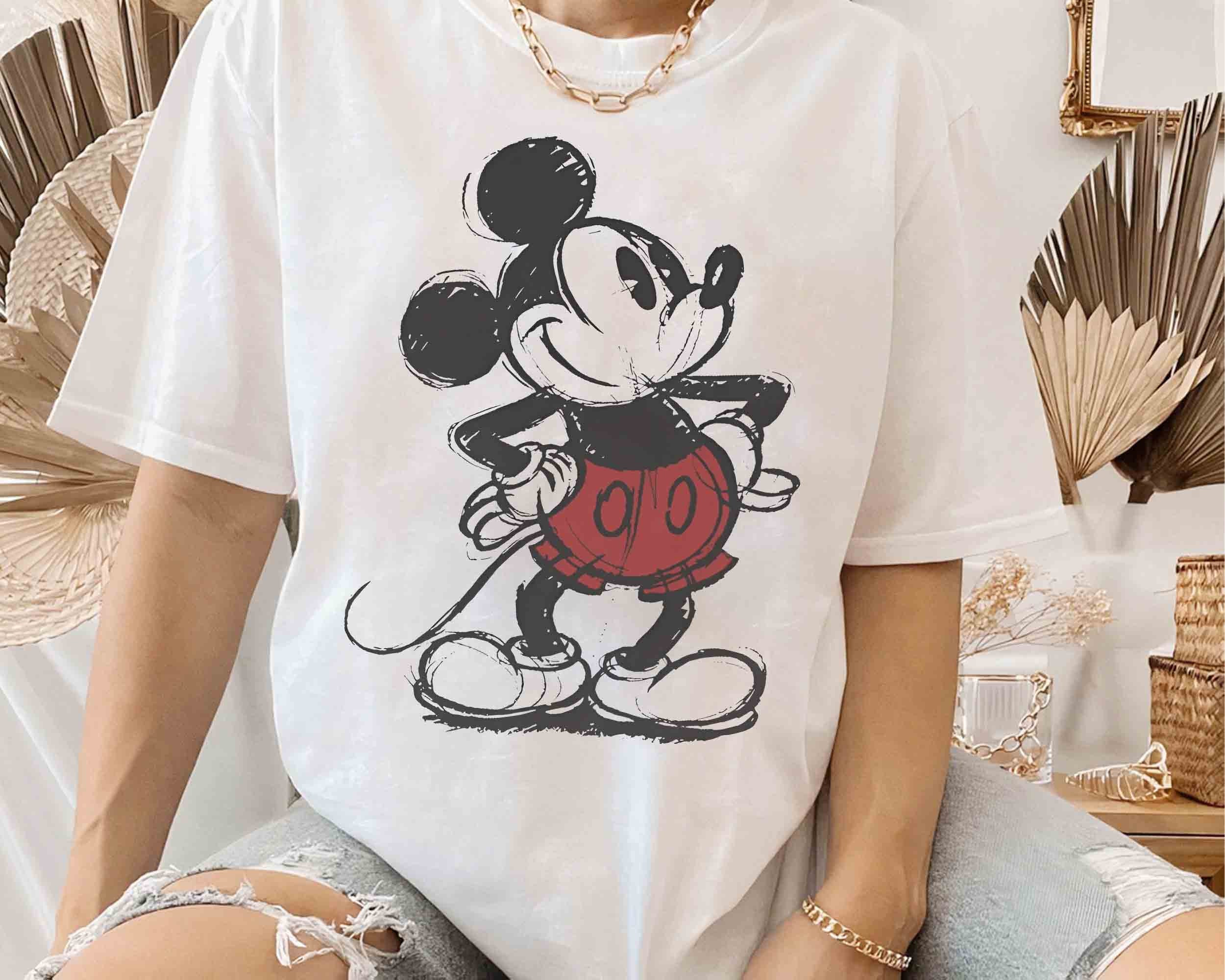 Vintage Mickey Mouse Shirt - Up to 60% Off - Etsy