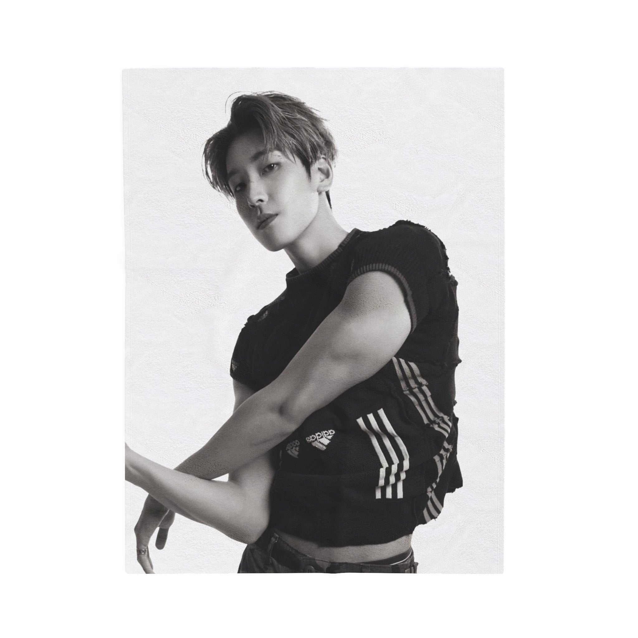 アイドル SEVENTEEN WONWOO BIG PHOTO BLANKET SEVENTEEN HOME 2025 Big Photo Blanket - Wonwoo - SEVENTEEN