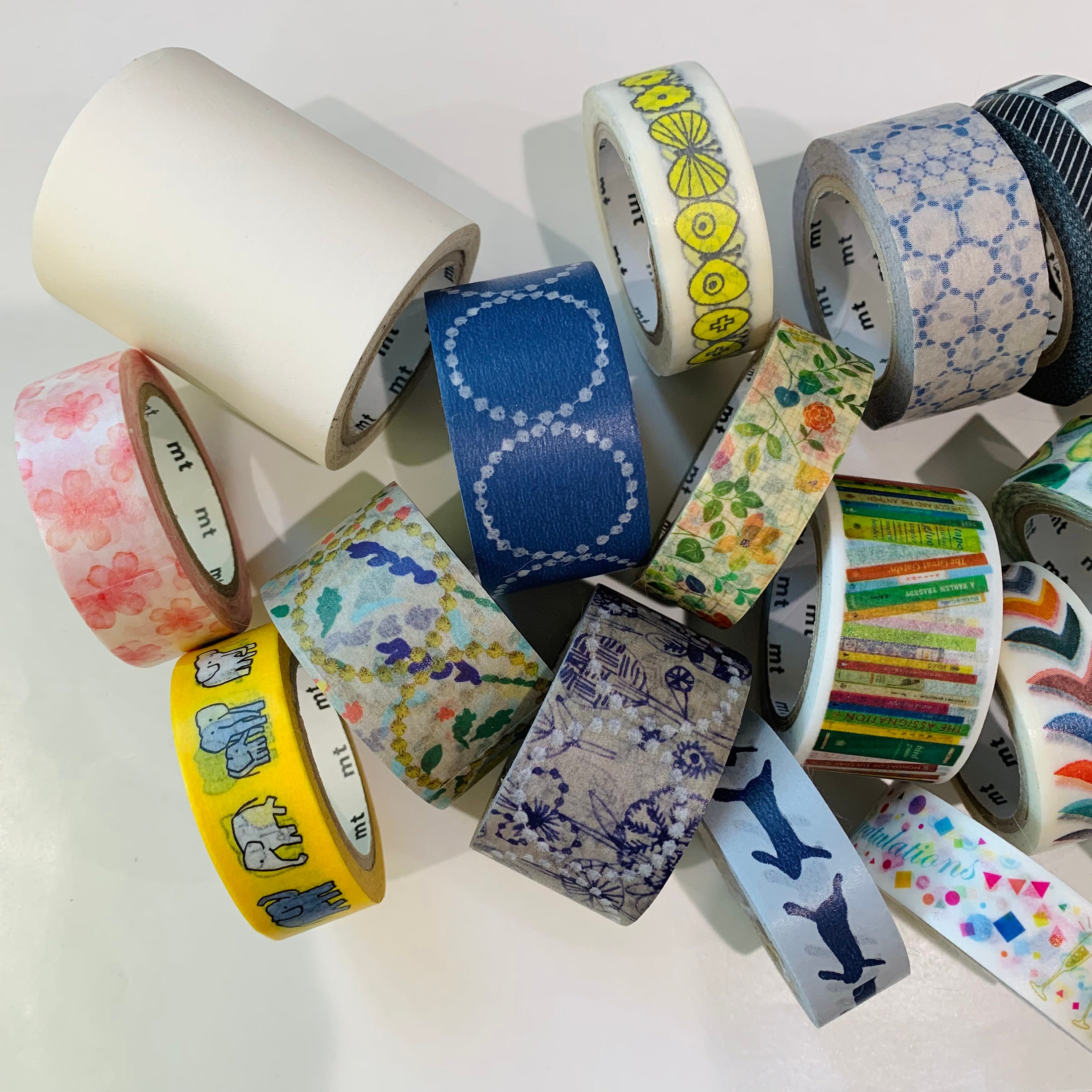 Japanese Craft Tape Paper Craft Band Basket Supplies 1.5cm X  5m/10m/20meters Roll 23 Colors Available 