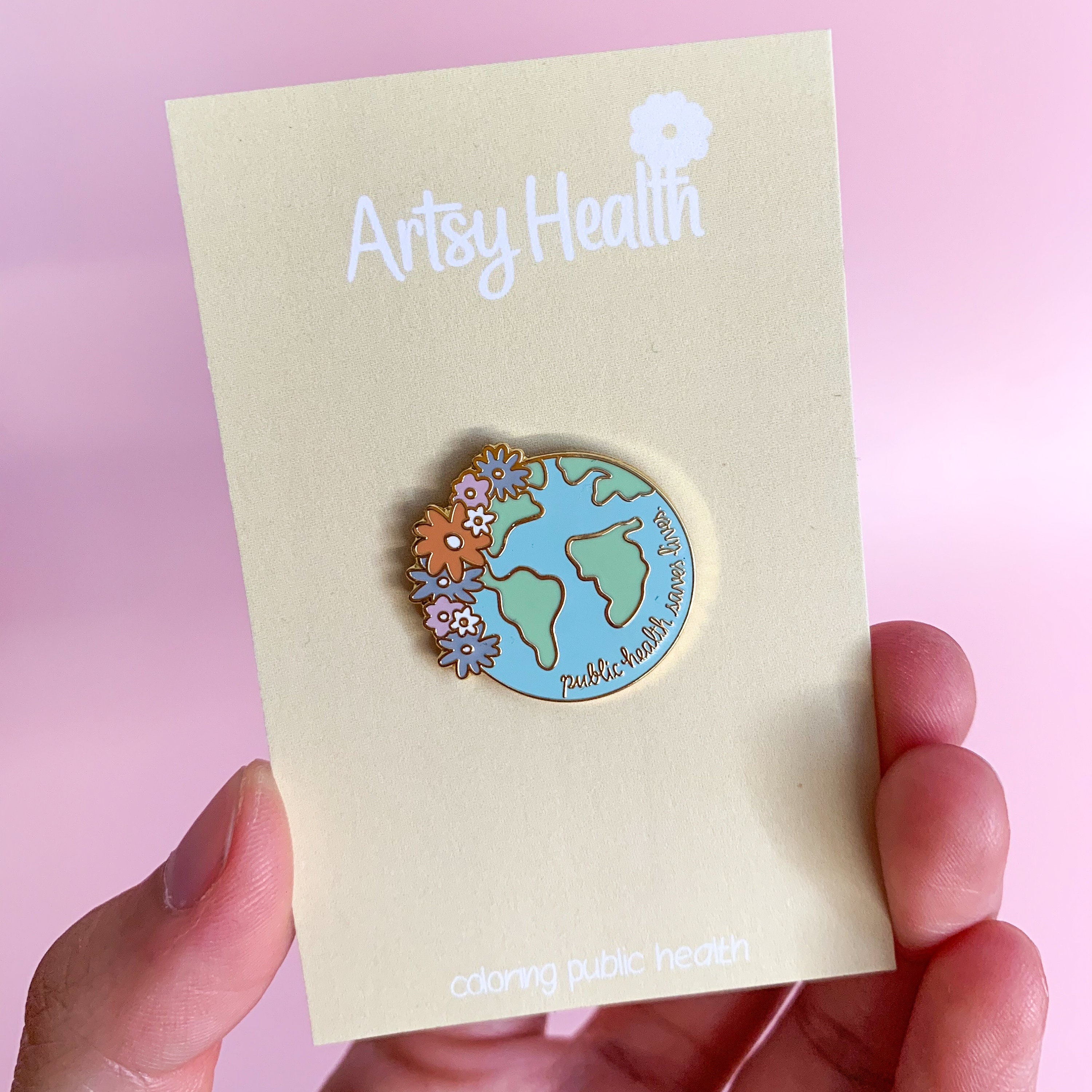 Public Health Saves Lives Enamel Pin Public Health Pin - Etsy