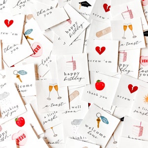Variatiepakket (alleen stickers) Cadeaustickervel