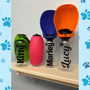 NALALAS 3 in 1 Portable Dog Water Bottle - Large 32oz Insulated Water  Bottle with Travel Dog Water Bowl & Food Bowl - Dog Travel Water Bottle  Portable Dog Bowl - Water