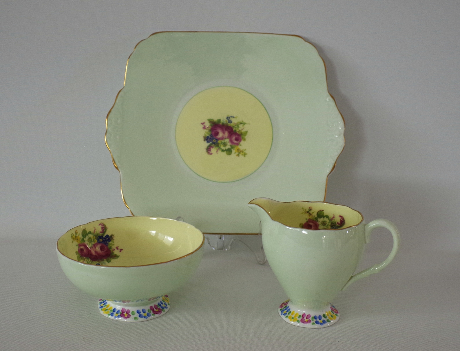 EB Foley Tea Set for Five, 20 Pieces - Etsy Australia