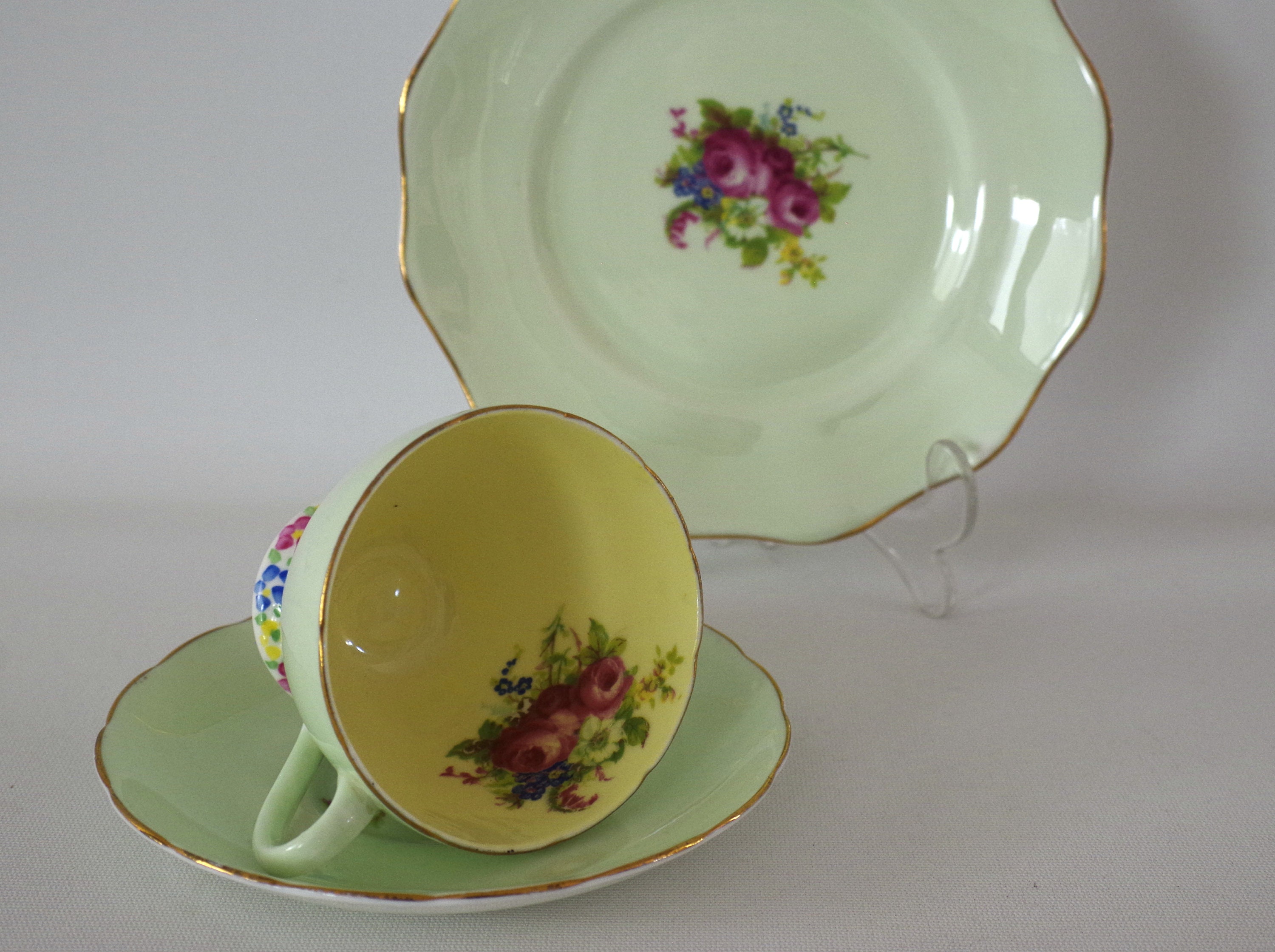 EB Foley Tea Set for Five, 20 Pieces - Etsy Australia