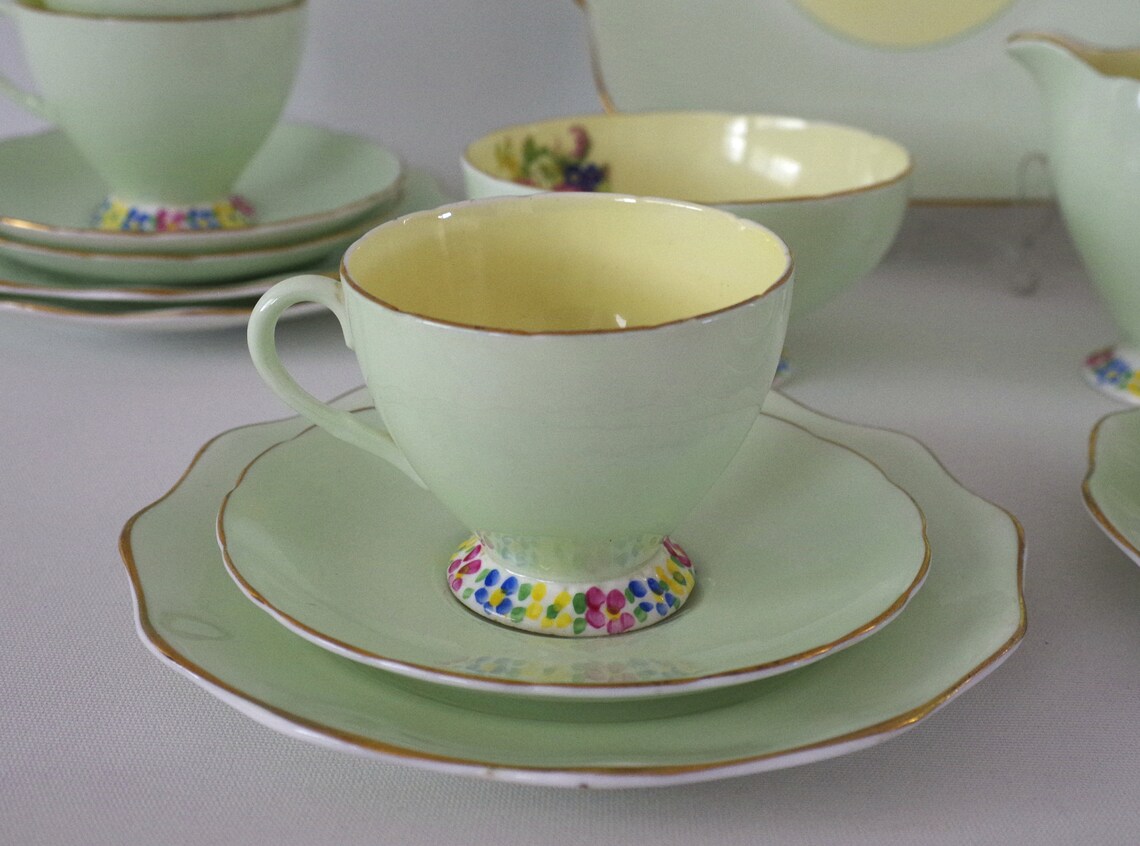Foley Tea Set EB Foley Tea Set for Five, 20 Pieces - Etsy Australia