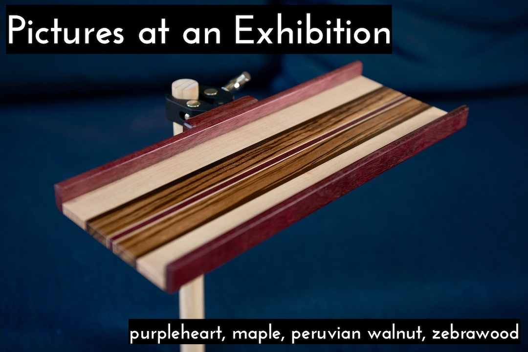 Hardwood Music Stand Tray various Styles Available 12l X 5w Etsy