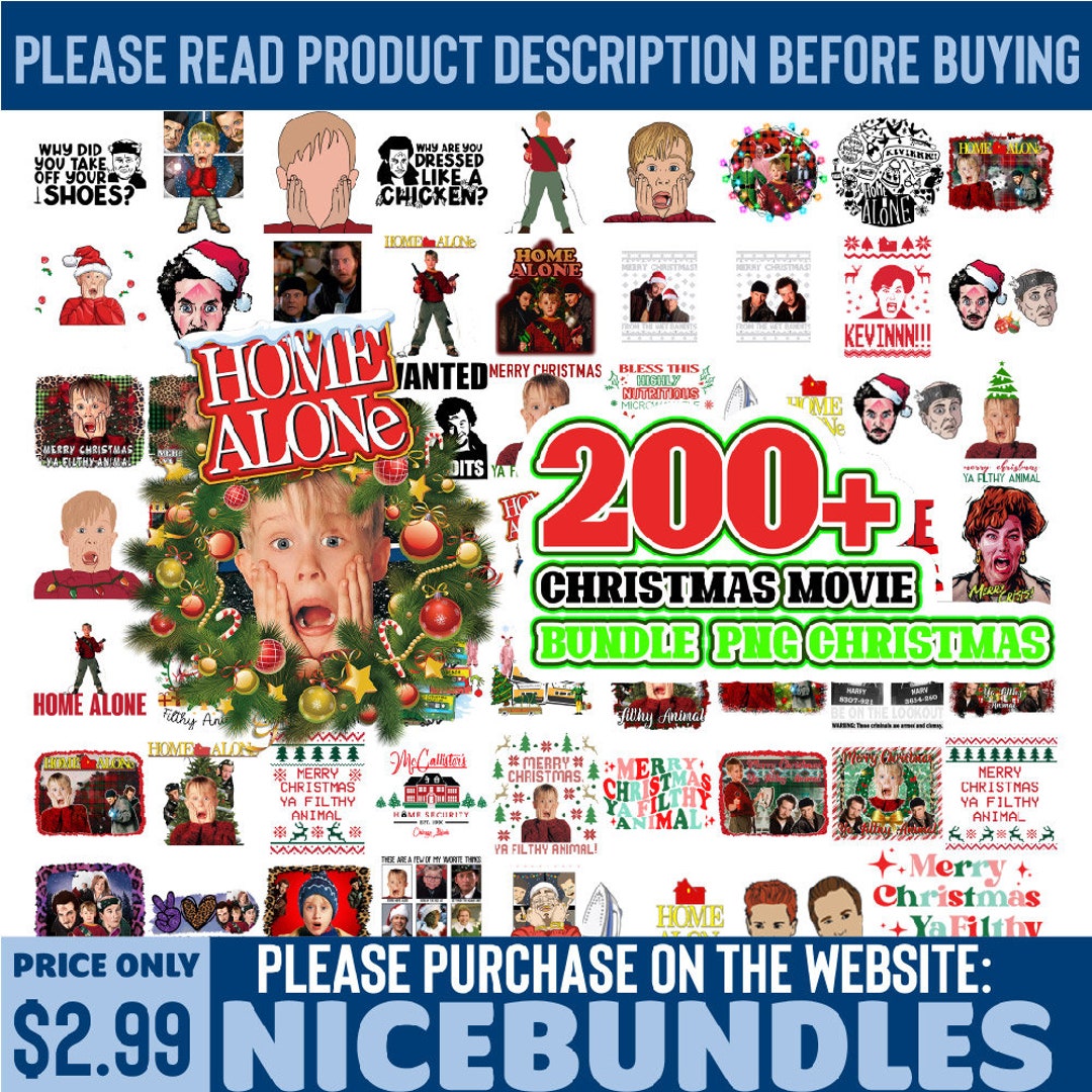 200 Christmas Movie PNG Home Alone Png christmas Vacation Etsy Canada