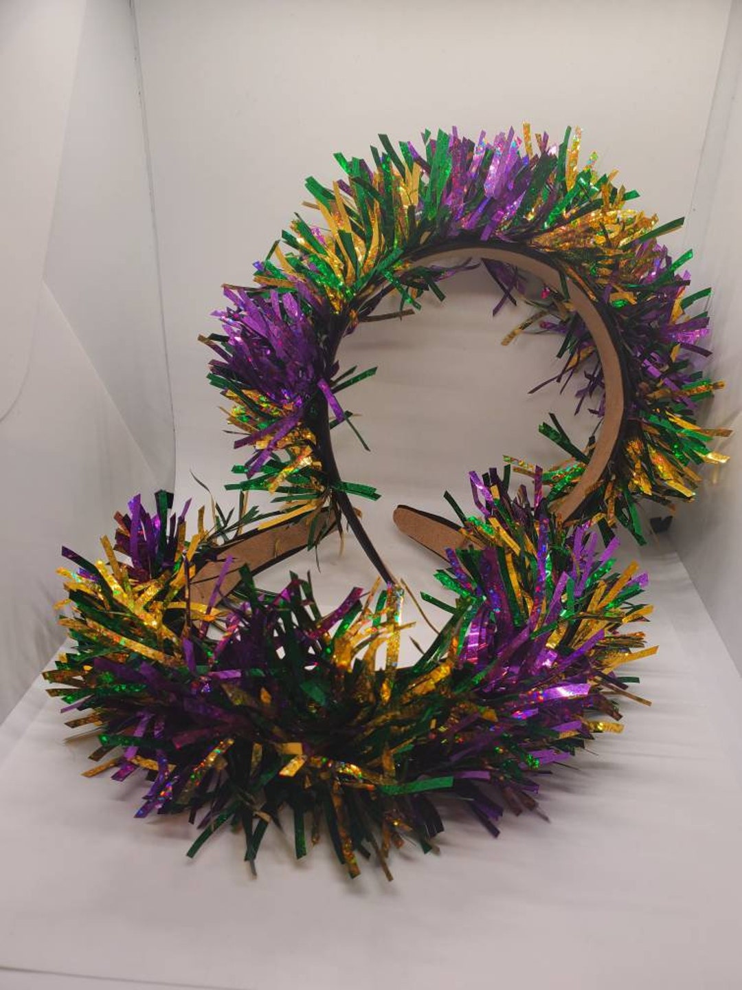 temu mardi gras headband