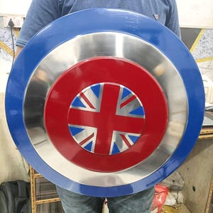 Scudo del Capitano Carter del Soldato d'Inverno ~ Replica dello scudo del Capitano Carter della Leggenda dei Vendicatori per cosplay e giochi di ruolo