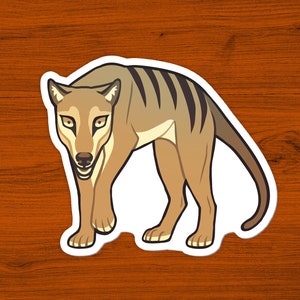 Thylacine Vinyl Sticker