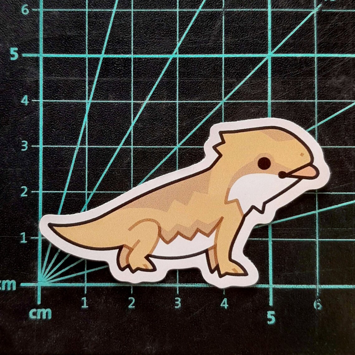 Bd Sticker Vinyl Bearded Dragon Sticker - Etsy