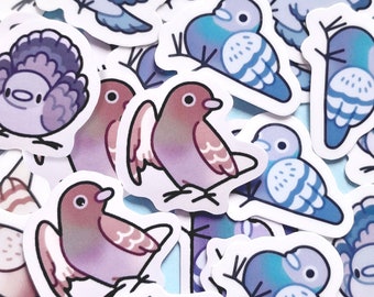 Silly Pigeon Sticker Pack