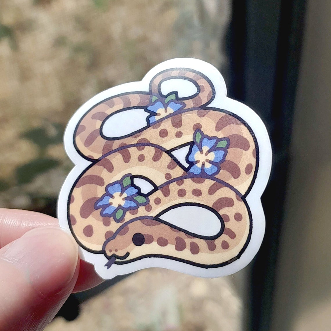 Vinyl Childrens Python Sticker - Etsy Australia