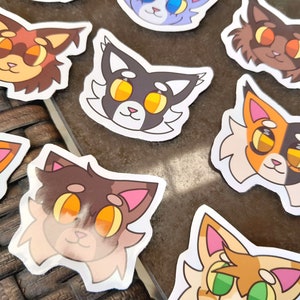 Warrior Cats - Clan Founders (5 stickers) Sticker by Didychu