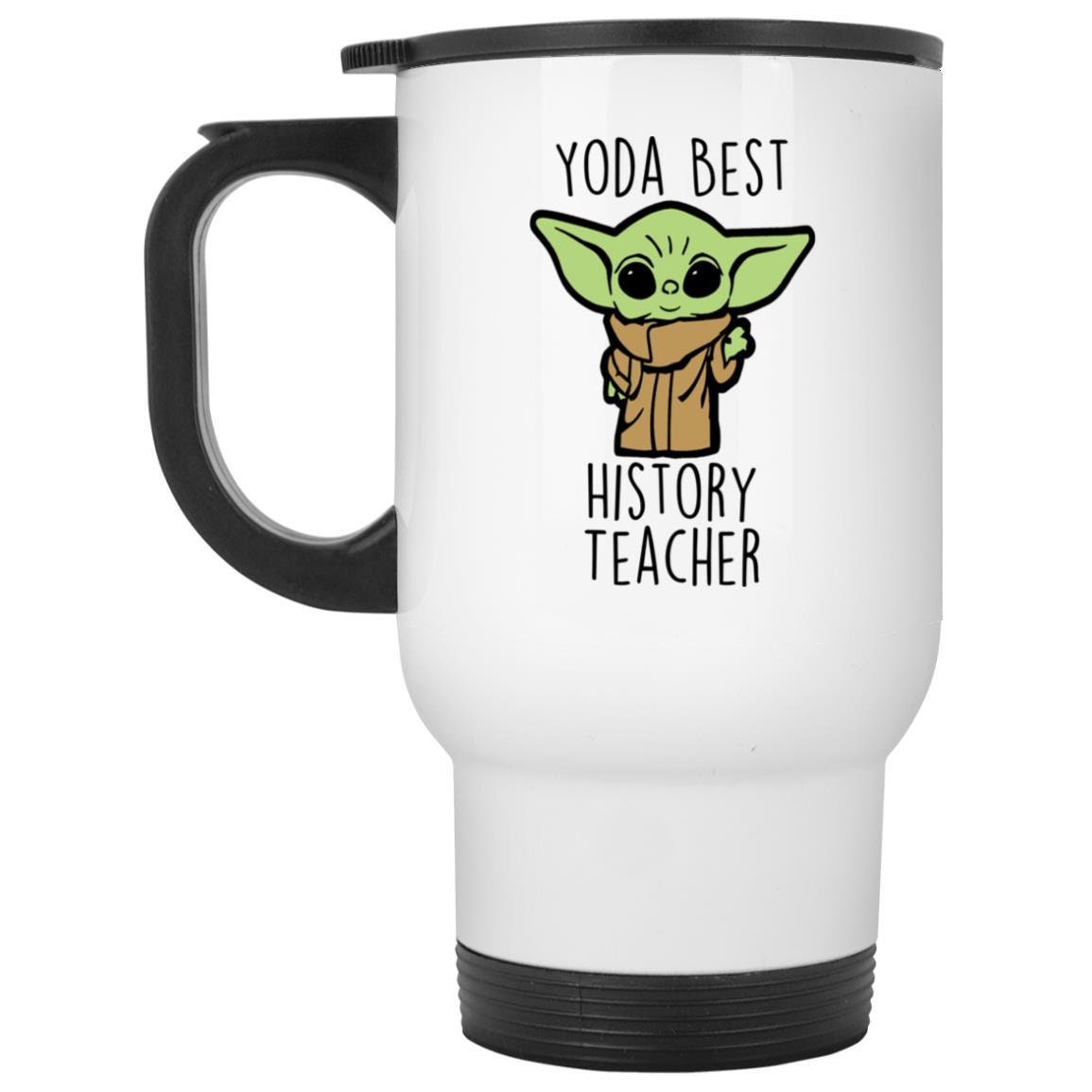 Yoda Best History Teacher Mug, History Teacher Gift, Appreciation Mug
