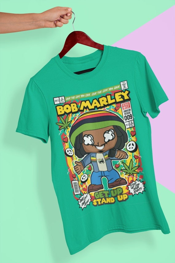 Customized High Quality Bob Marley Funko Pop Shirt Pop Art Etsy Customized High Quality Bob Marley Funko Pop Shirt Pop Art Etsy